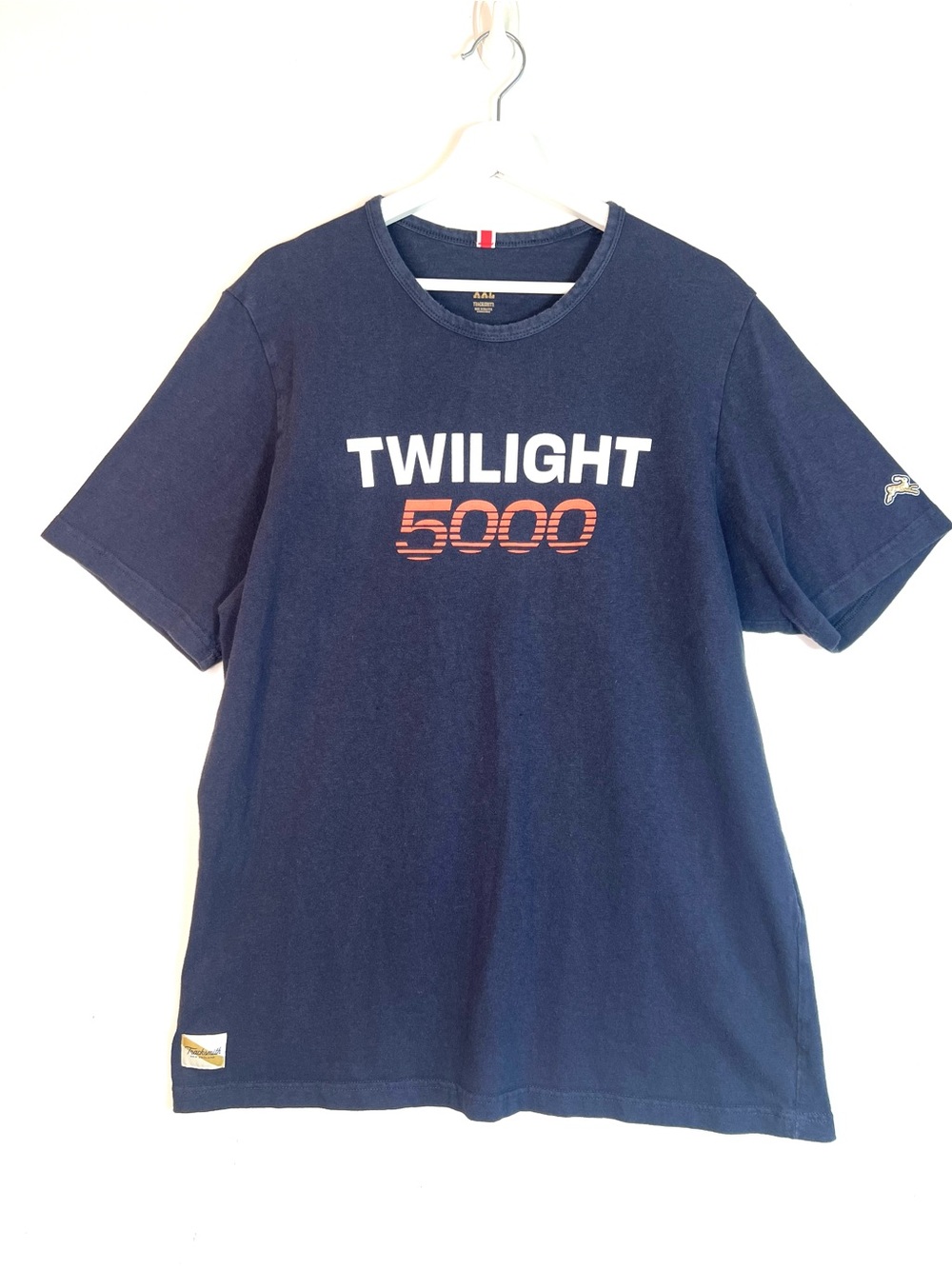 Tracksmith Twilight 5000 Short Sleeve T-shirt Navy Size XXL